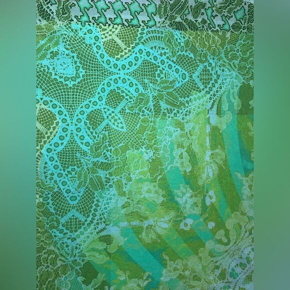 JEAN PAUL GAULTIER FUZZI GREEN TOP SIZE S MADE IN ITALY - Picture 6 of 7